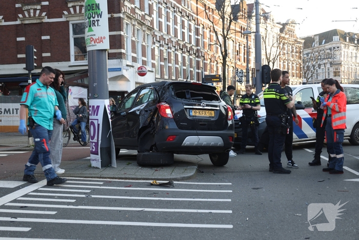 Aanrijding zorgt voor verkeershinder
