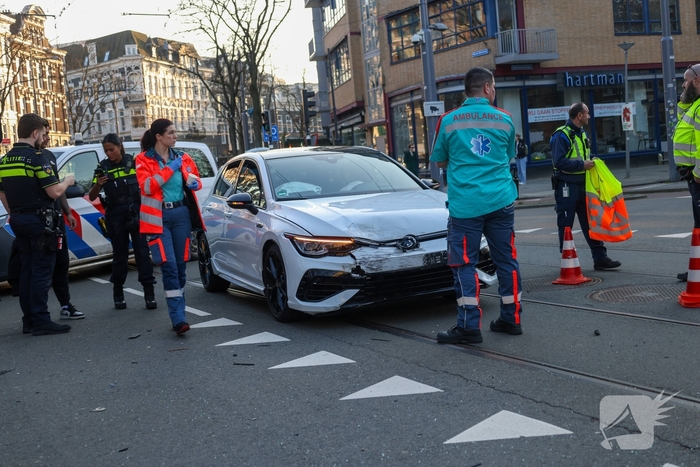 Aanrijding zorgt voor verkeershinder