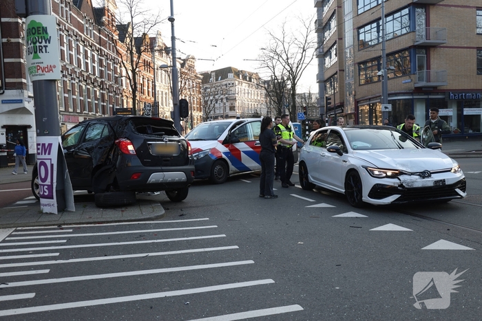 Aanrijding zorgt voor verkeershinder