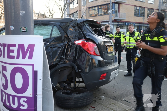 Aanrijding zorgt voor verkeershinder