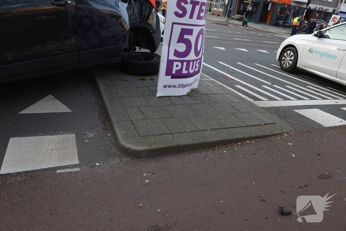 Aanrijding zorgt voor verkeershinder