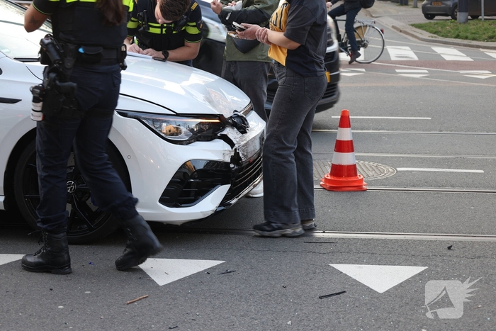 Aanrijding zorgt voor verkeershinder