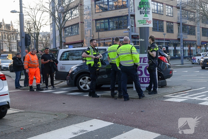 Aanrijding zorgt voor verkeershinder