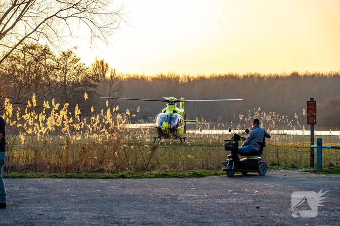 Traumahelikopter ingezet bij noodsituatie