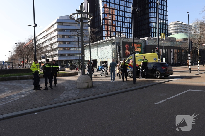 Fatbike en auto betrokken bij ongeval