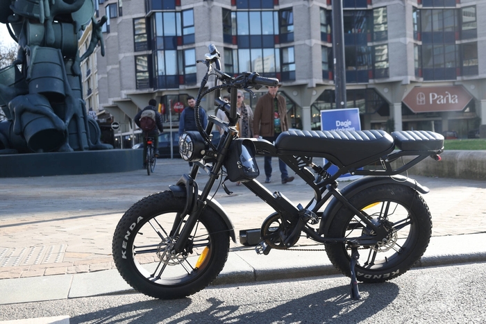 Fatbike en auto betrokken bij ongeval