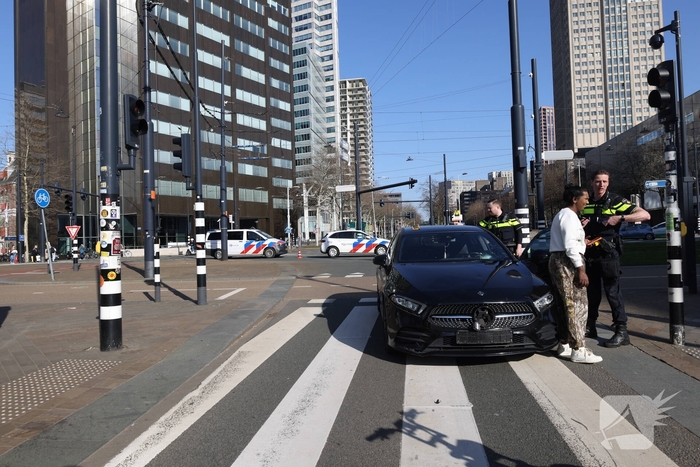 Fatbike en auto betrokken bij ongeval