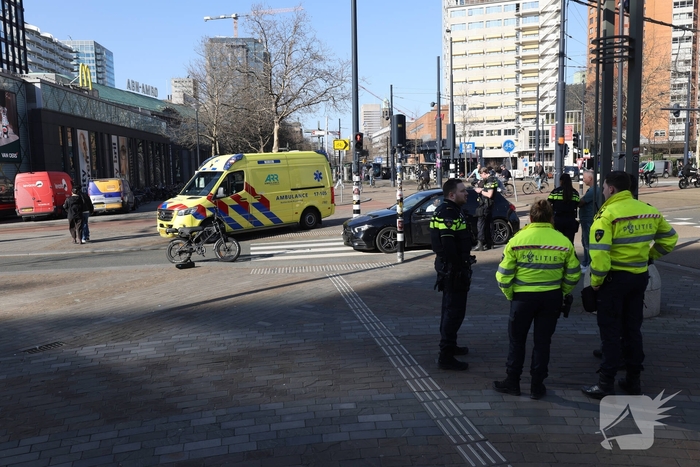 Fatbike en auto betrokken bij ongeval