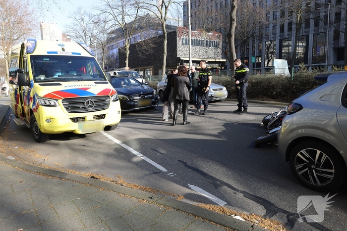 Motorrijder betrokken bij ongeval