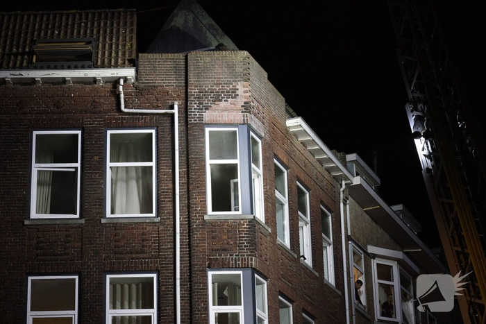 Brand in woning resulteert in rookontwikkeling