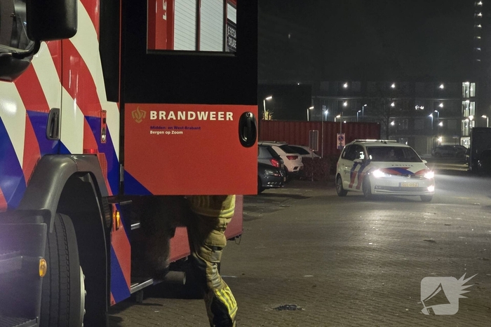 Vuurwerkresten aangetroffen na brand in bijgebouw