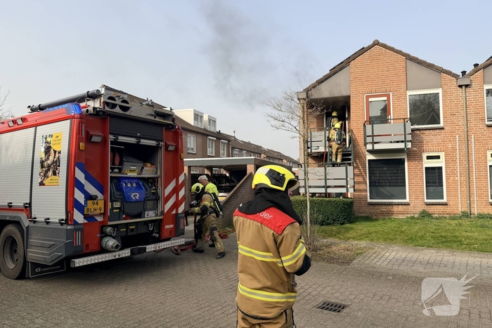 Woningbrand zonder slachtoffers