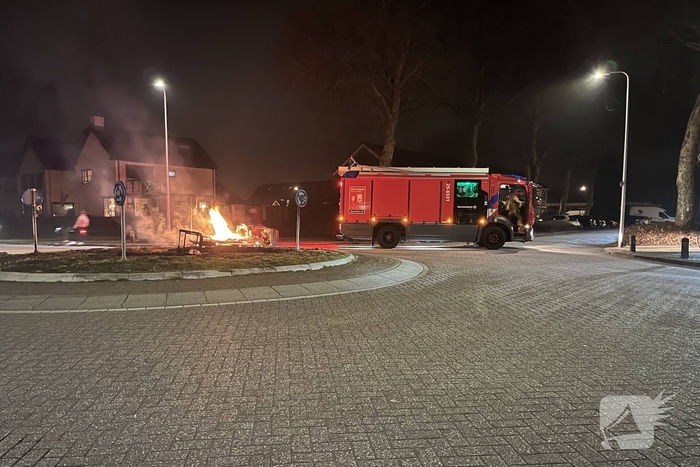 Brandstichting door jongeren zorgt voor overlast