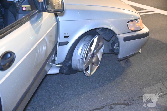 Bestuurder aangehouden na verlaten plaats ongeval