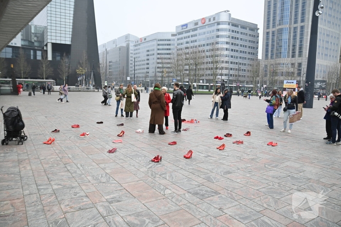 Rode hakken-demonstratie vraagt aandacht voor femicide