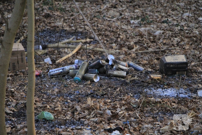 Kind betrapt op steken van vuurtjes met spuitbussen