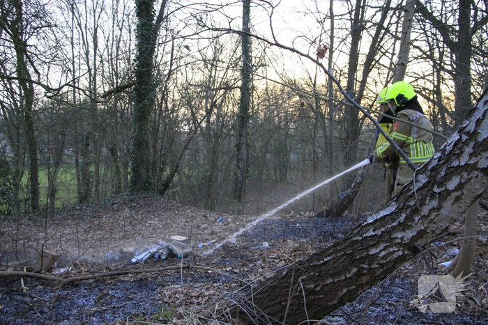 Kind betrapt op steken van vuurtjes met spuitbussen