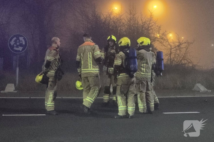 Zwaargewonde na hevige crash tijdens achtervolging