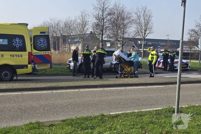 Fietser gewond bij aanrijding met auto