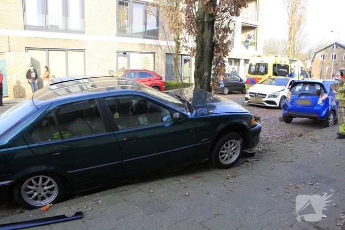 Zware aanrijding met meerdere voertuigen