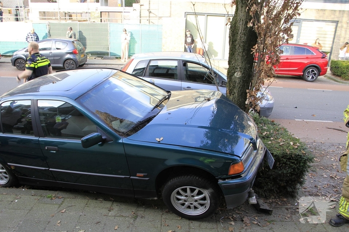 Zware aanrijding met meerdere voertuigen