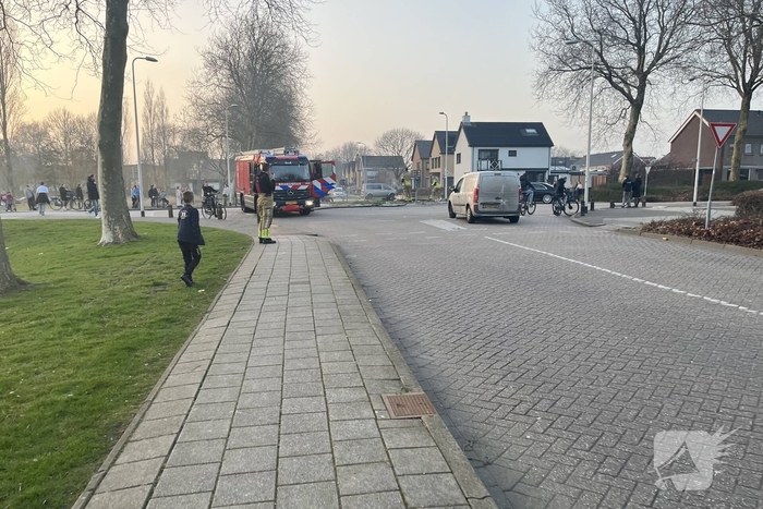 Vermoedelijke brandstichting leidt tot brandweeractie