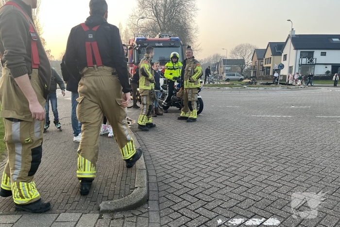 Vermoedelijke brandstichting leidt tot brandweeractie