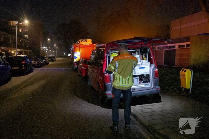 Gaslucht leidt tot brandweerinzet