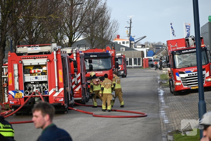 Brand in machine leidt tot grote inzet