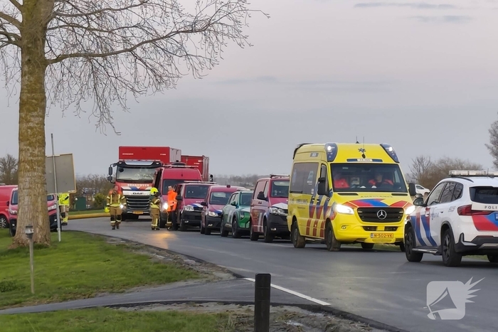 Brand in loods veroorzaakt grote rookontwikkeling