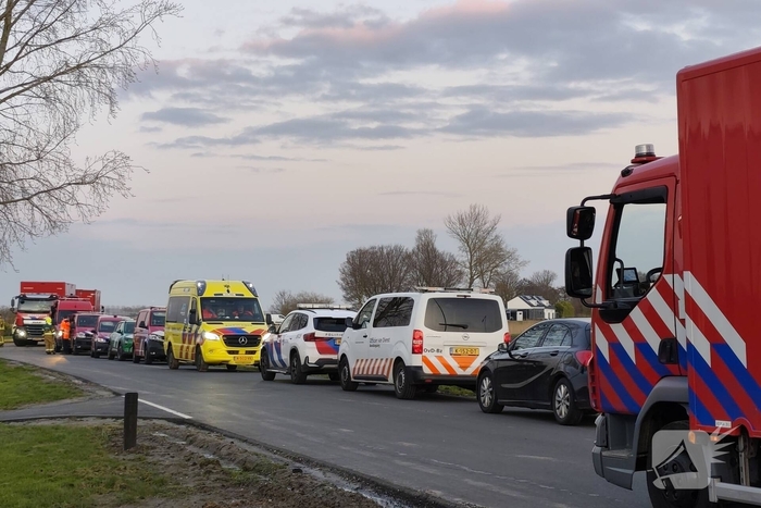 Brand in loods veroorzaakt grote rookontwikkeling