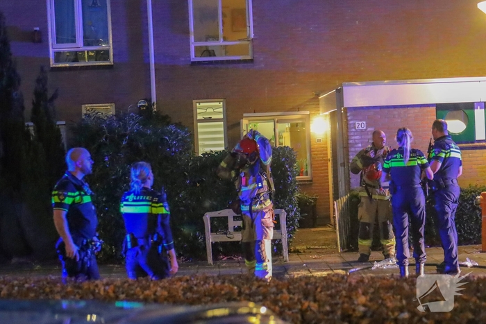 Woningbrand snel geblust