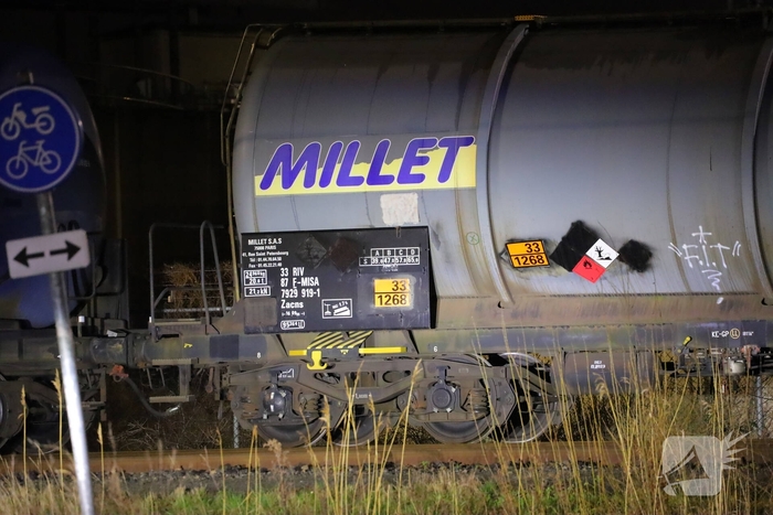 Lekkende ketelwagen leidt tot brandweeractie