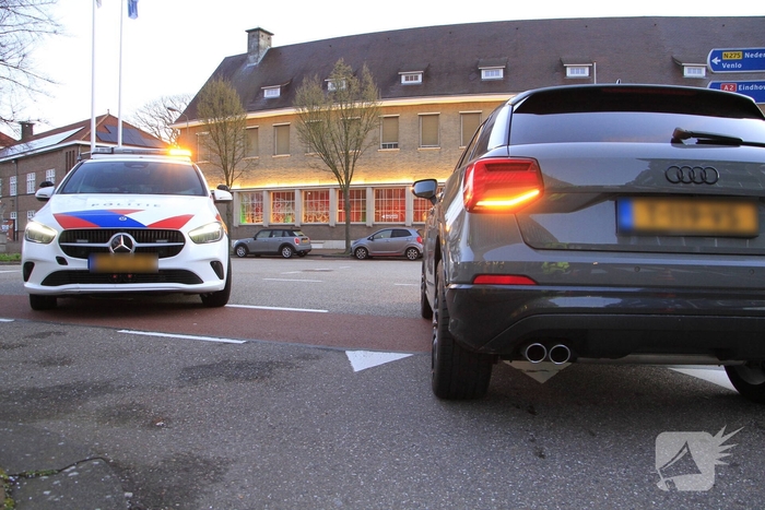 Fietser betrokken bij aanrijding met auto