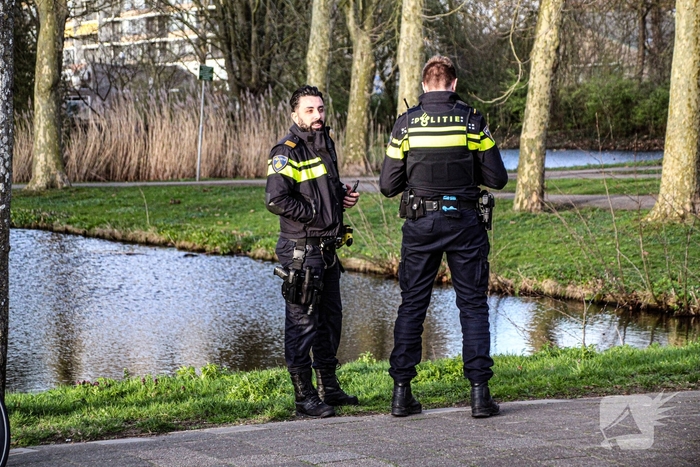 Rollator aangetroffen in water