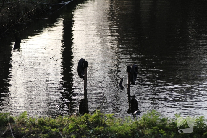 Rollator aangetroffen in water