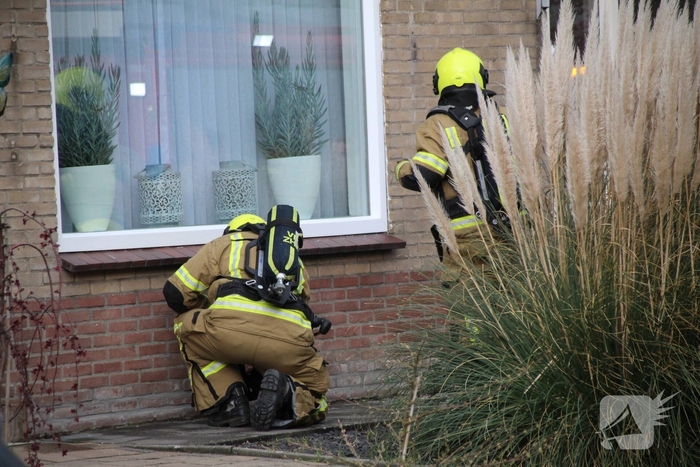 Gaslucht in woonomgeving leidt tot inzet brandweer