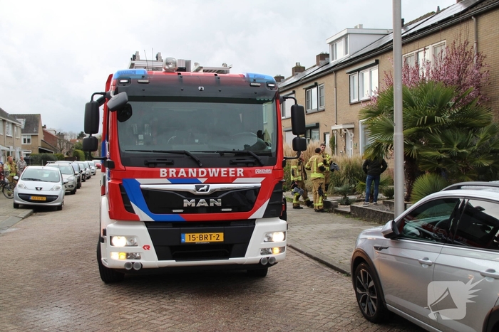 Gaslucht in woonomgeving leidt tot inzet brandweer