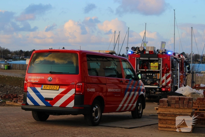 Kleine brand op zeiljacht