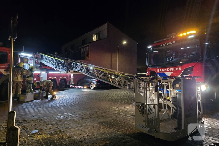 Verstopping in schoorsteen veroorzaakt brand