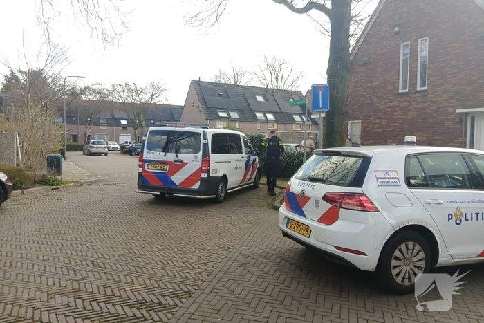 Schoten gelost op woning