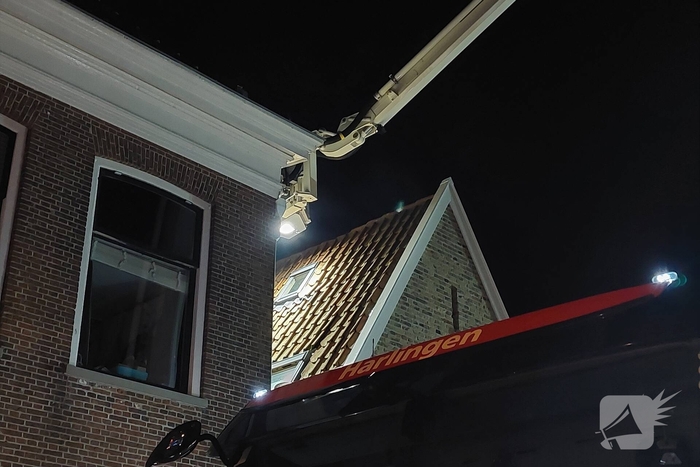 Hoogwerker afstempelen gaat moeizaam bij brand