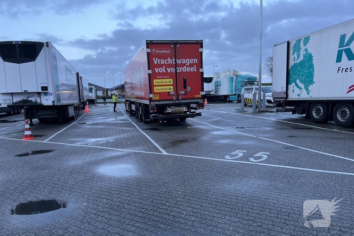 Douane en politie controleren visafslag