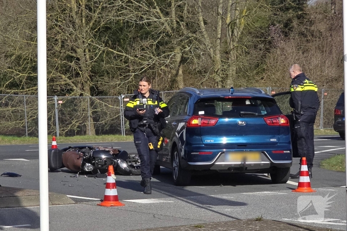 Geen gewonden na ongeval door voorrangsfout