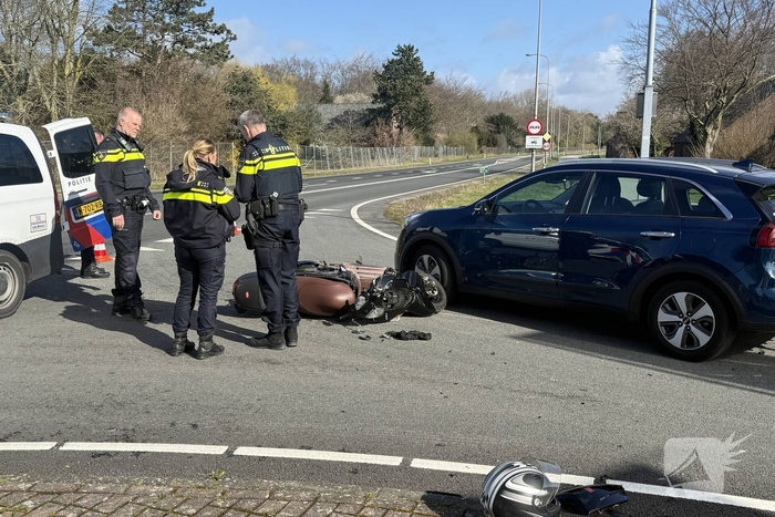Geen gewonden na ongeval door voorrangsfout