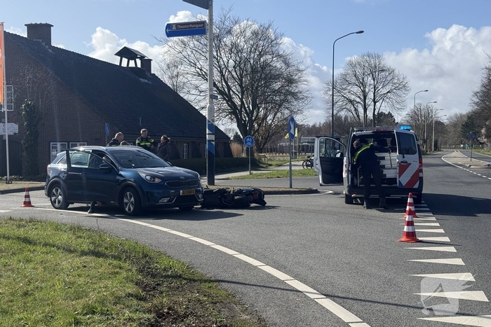 Geen gewonden na ongeval door voorrangsfout