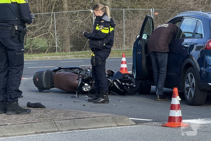 Geen gewonden na ongeval door voorrangsfout