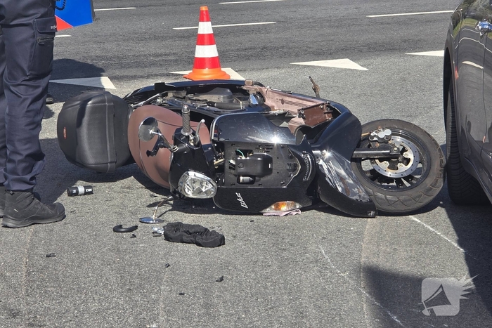 Geen gewonden na ongeval door voorrangsfout