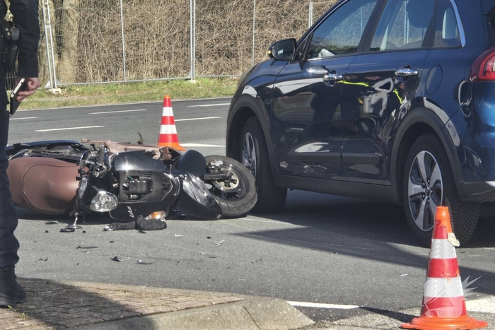 Geen gewonden na ongeval door voorrangsfout