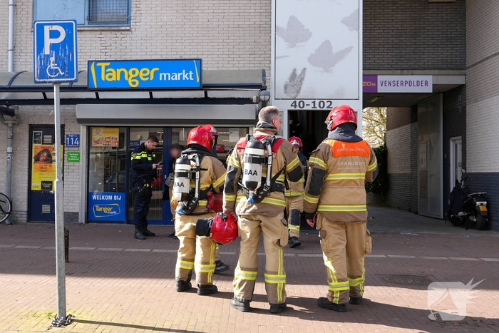 Droneteam ingezet bij woningbrand